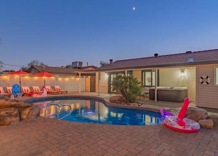 Ella Oasis Heated Pool Hot Tub Near Old Town Scottsdale