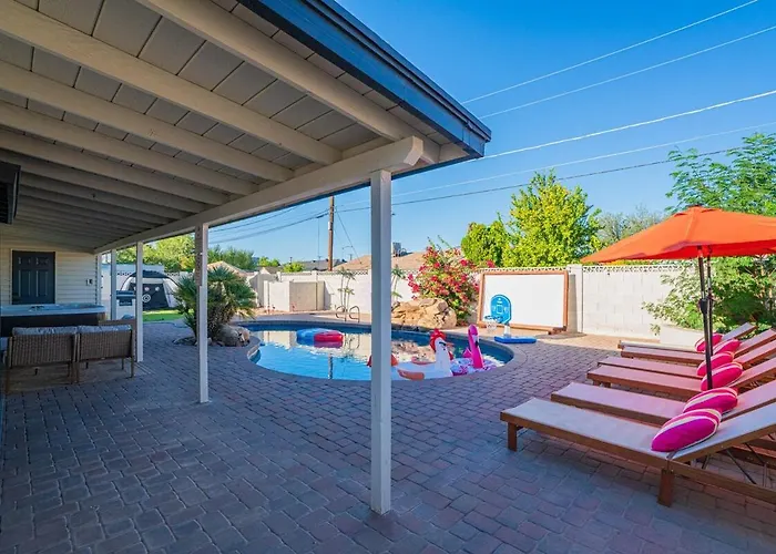 Ella Oasis Heated Pool Hot Tub Near Old Town Scottsdale